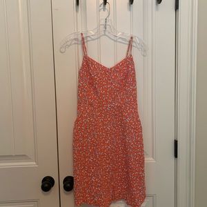 Floral Keyhole Dress w Pockets